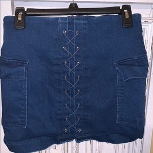 denim skirt